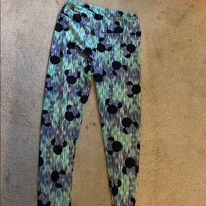 Lularoe Minnie Mouse leggings